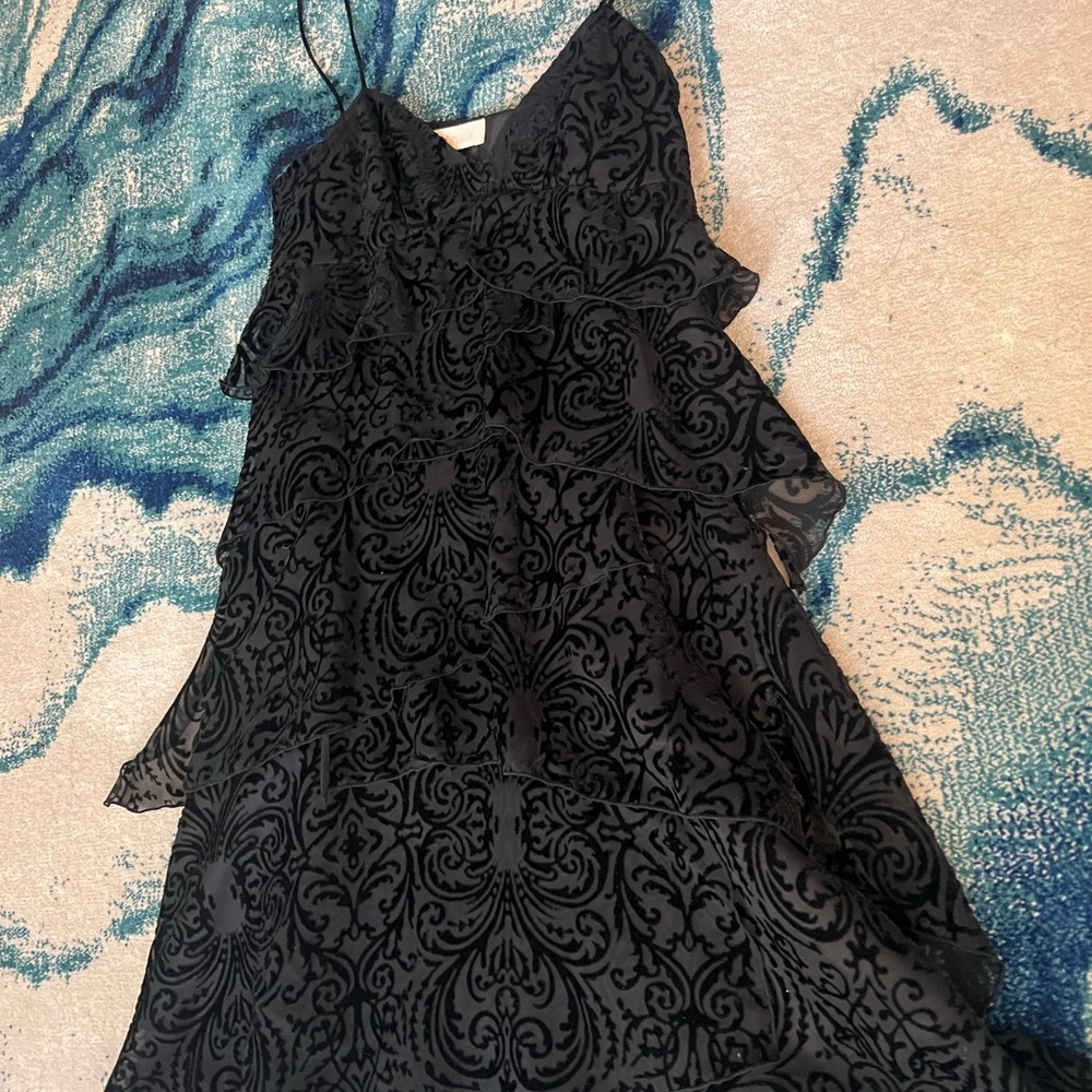 Beautiful gorgeous velvet mini dress